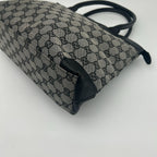 Gucci Tote GG All Over Pattern Canvas Shoulder Leather — view 9