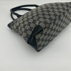 Gucci Tote GG All Over Pattern Canvas Shoulder Leather — view 8