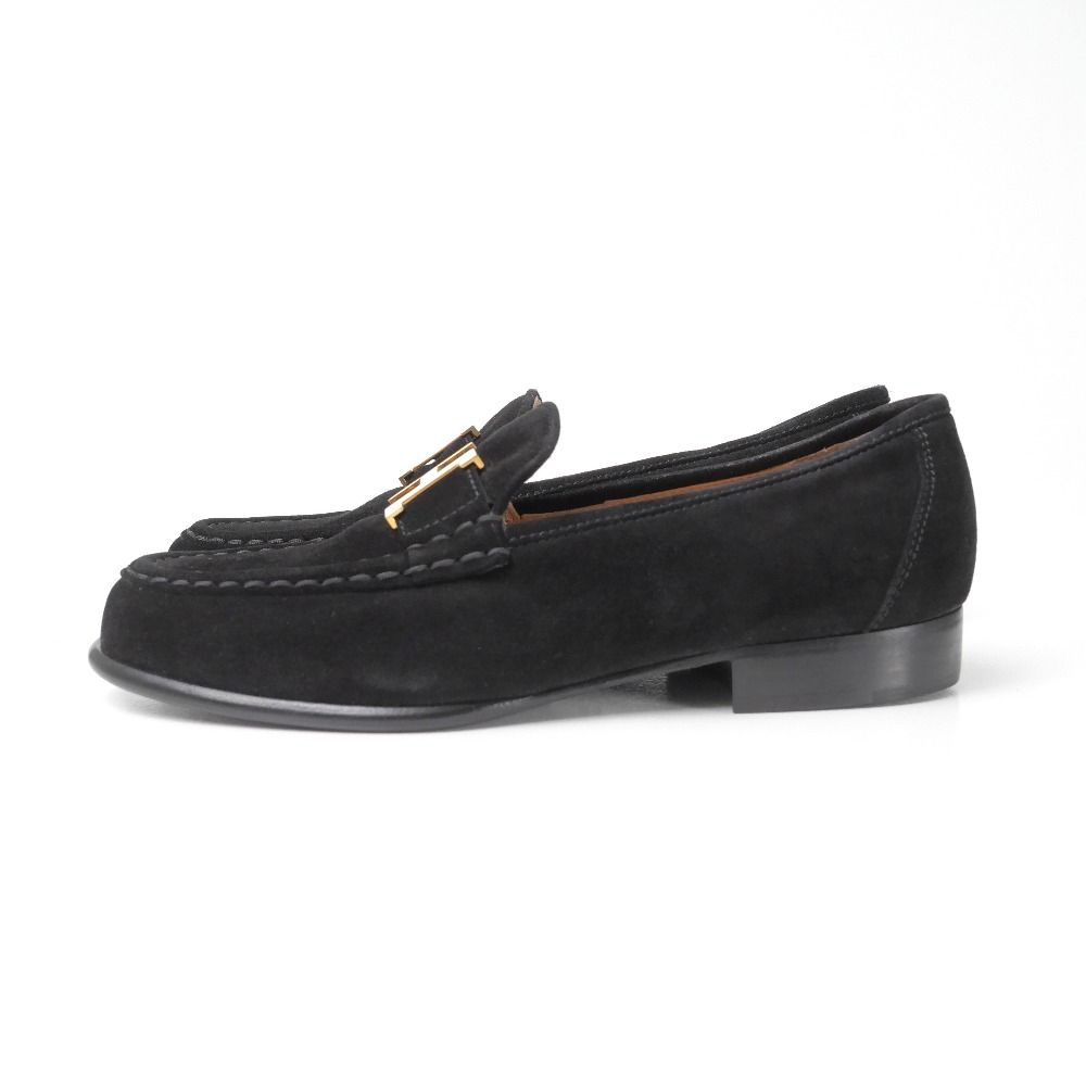 Hermes Constance Loafers 35 H Logo — view 2
