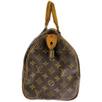 Louis Vuitton Monogram Speedy 30 Shoulder Bag Brown — view 2