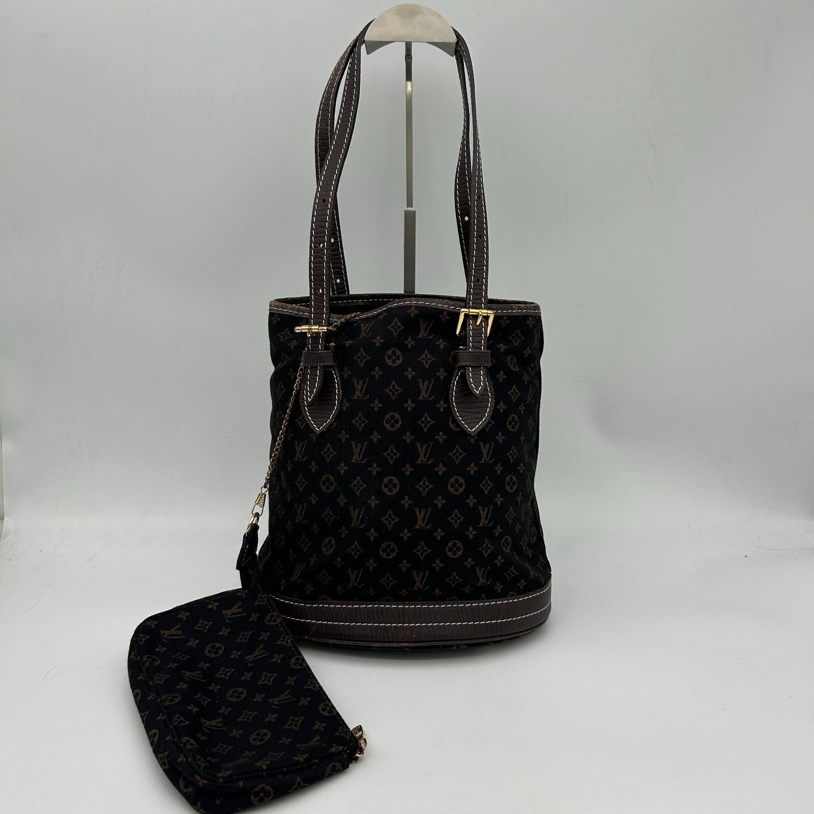 Louis Vuitton Bucket PM Tote Monogram Mini