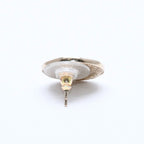 Chanel Earrings CC Logo Coin Motif Gold — view 5