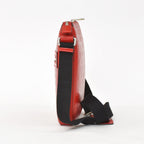 Gucci Shoulder Bag Guccissima Red Silver — view 3