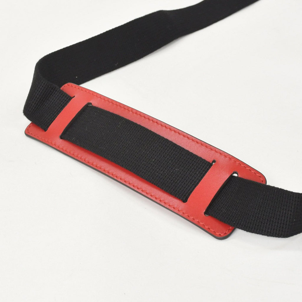 Gucci Shoulder Bag Guccissima Red Silver — view 8