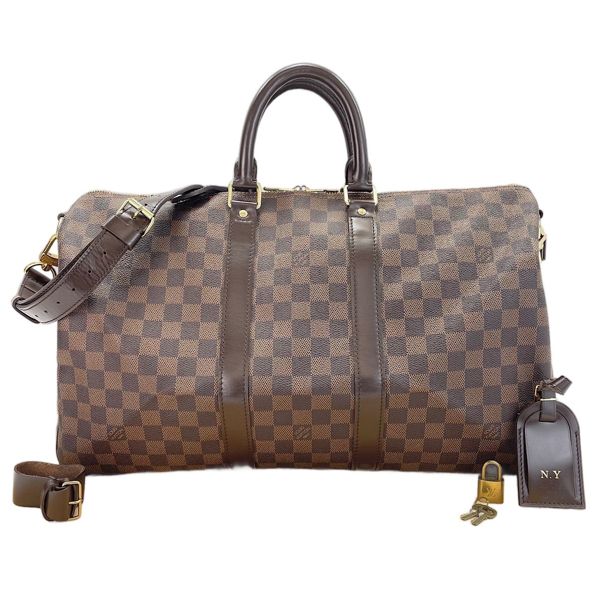Louis Vuitton Boston Bag Keepall Bandouliere 45