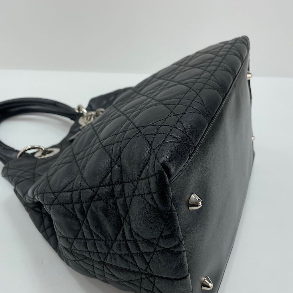 Dior Handbag Cannage Black — view 8