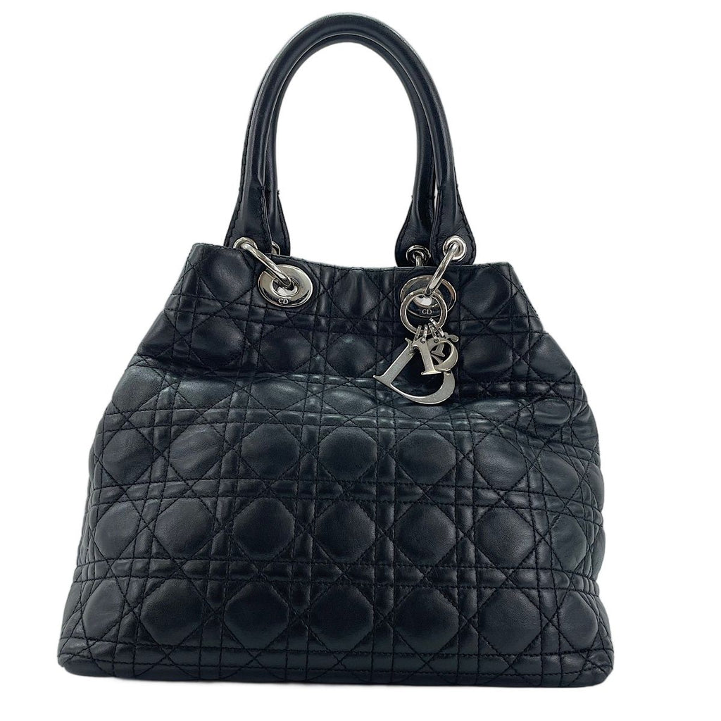 Dior Handbag Cannage Black