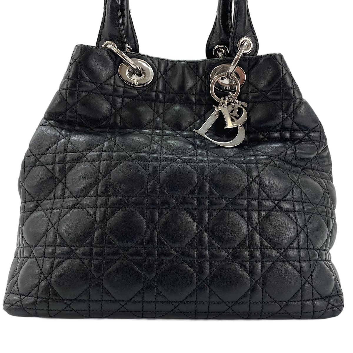 Dior Handbag Cannage Black — view 2