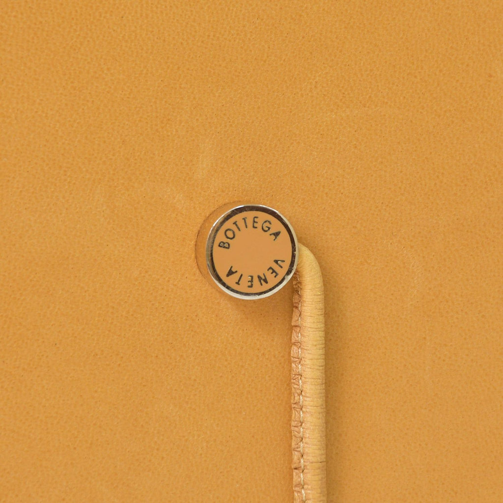 Bottega Veneta Vintage Notebook Intrecciato Leather Beige Brown Agenda — view 5