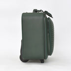 Bottega Veneta Carry Case Suitcase Intrecciato Dark Green Black Travel Bag — view 3