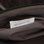 Bottega Veneta Carry Case Suitcase Intrecciato Dark Green Black Travel Bag — view 8