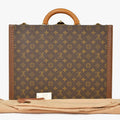 Louis Vuitton President 45 Suitcase Trunk Case Monogram Brown