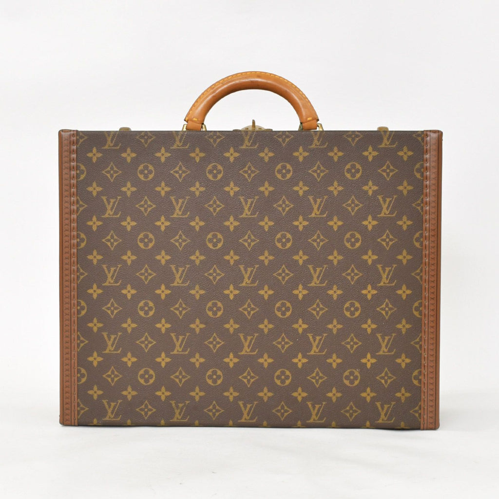 Louis Vuitton President 45 Suitcase Trunk Case Monogram Brown — view 2