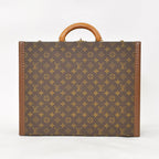 Louis Vuitton President 45 Suitcase Trunk Case Monogram Brown — view 2