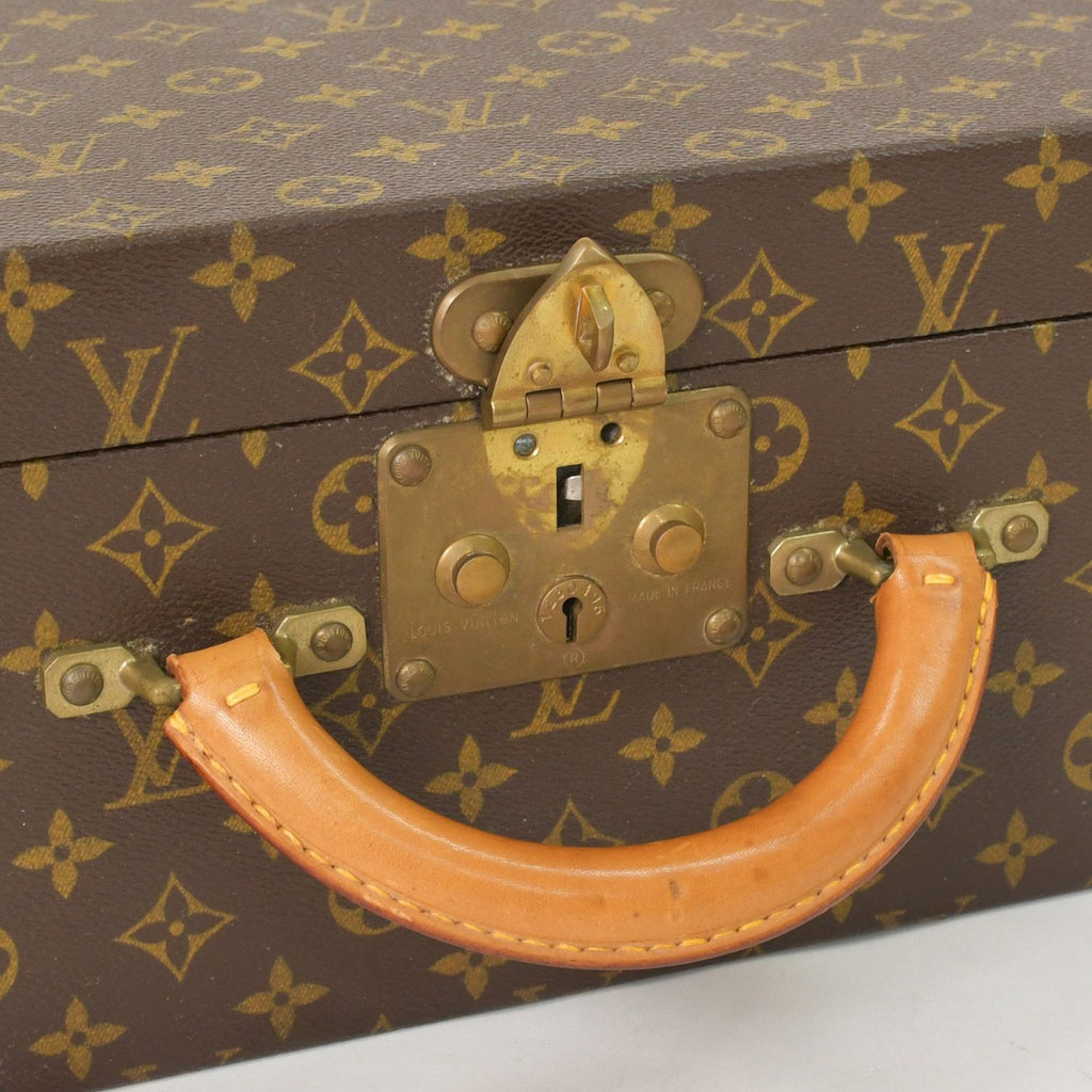 Louis Vuitton President 45 Suitcase Trunk Case Monogram Brown — view 5