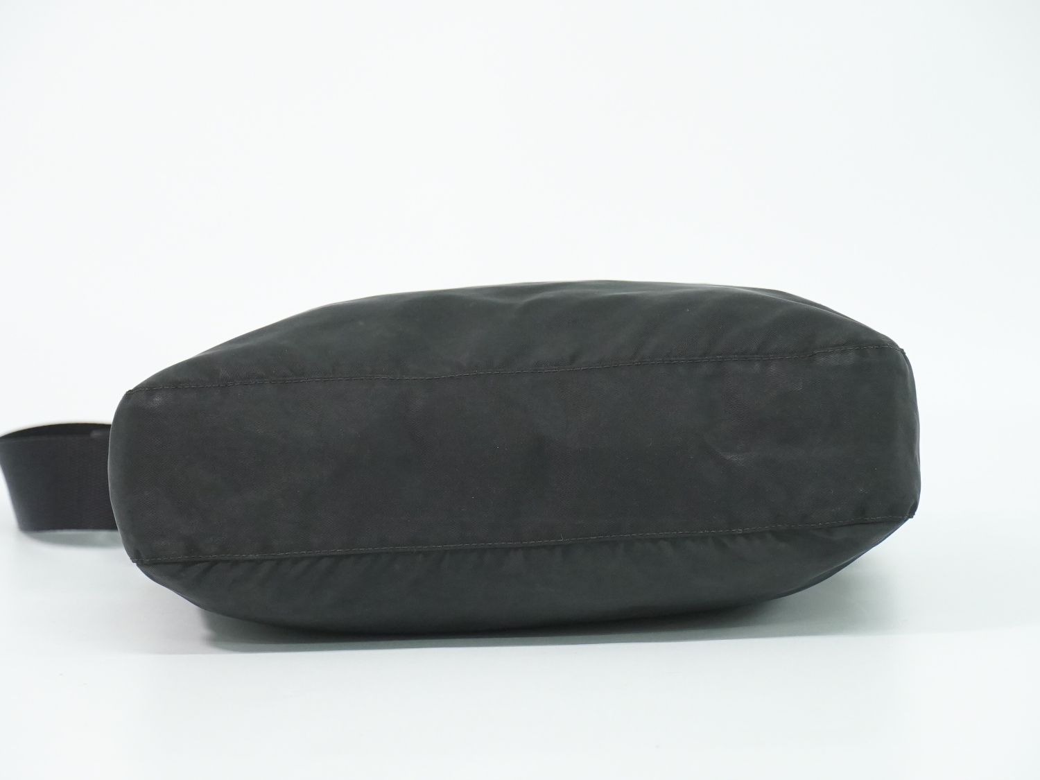 Prada Nylon Shoulder Bag Pochette Black — view 3