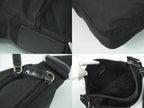 Prada Nylon Shoulder Bag Pochette Black — view 8