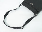 Prada Nylon Shoulder Bag Pochette Black — view 4