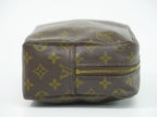 Louis Vuitton LV Trousse Toilet 28 Monogram Pouch Clutch Brown — view 4