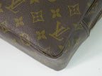 Louis Vuitton LV Trousse Toilet 28 Monogram Pouch Clutch Brown — view 7