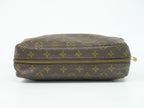 Louis Vuitton LV Trousse Toilet 28 Monogram Pouch Clutch Brown — view 5