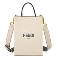 Fendi Pack Shopping Small 2-Way Shoulder Bag Pochette Leather Pink