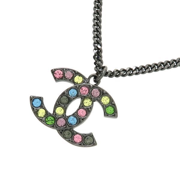 Chanel Necklace Silver — view 2