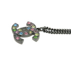 Chanel Necklace Silver — view 3
