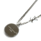 Louis Vuitton Metal Pendant Damier Staple Necklace 45 50 55 cm — view 2