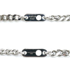 Louis Vuitton Metal Pendant Damier Staple Necklace 45 50 55 cm — view 5