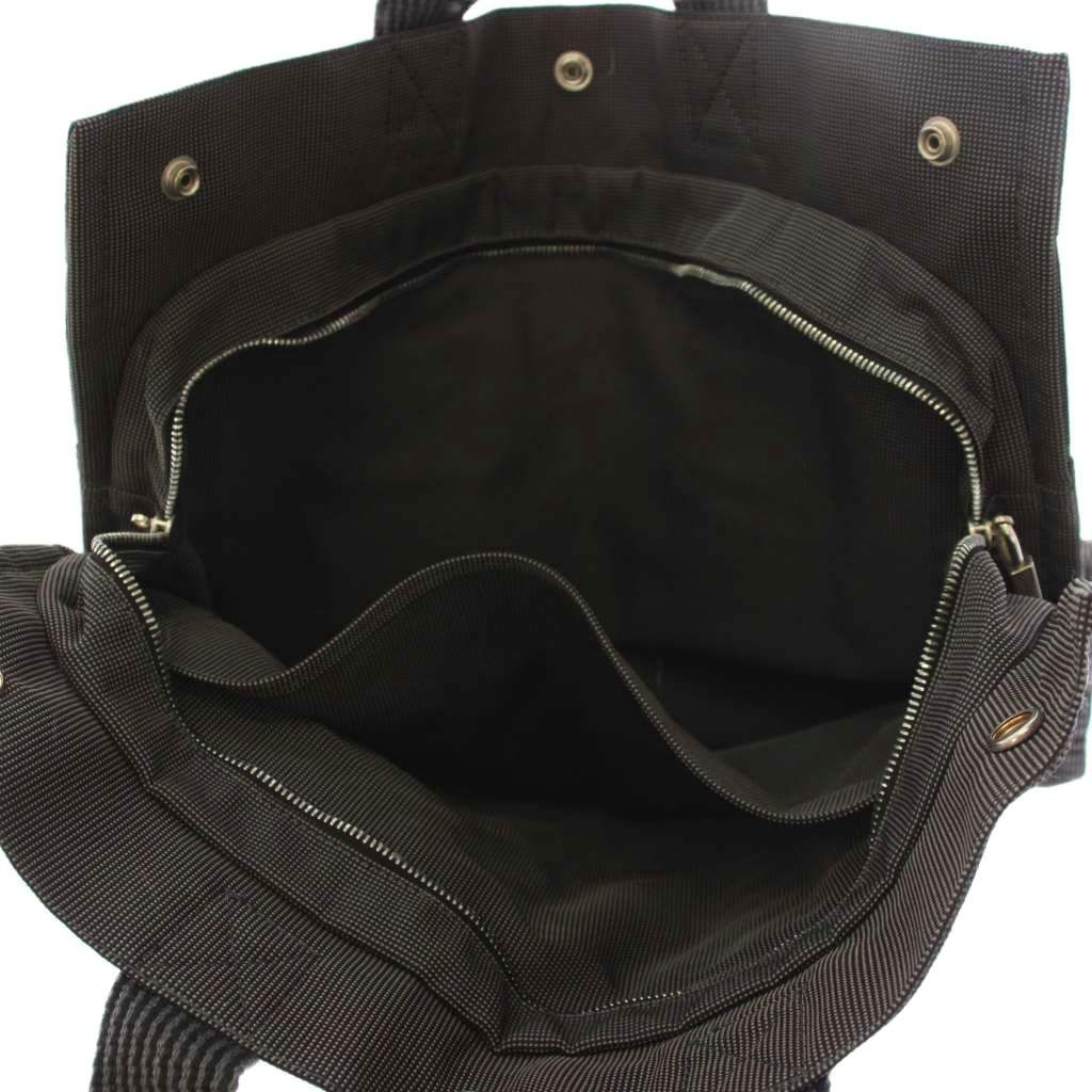 Hermes Her Line MM Tote Canvas Gray TK — view 5