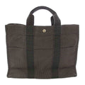 Hermes Her Line MM Tote Canvas Gray TK