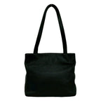 Chanel Card and No 5 Vintage CC Logo Leather Mini Tote Black — view 3