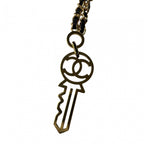 Chanel CC Logo Key Motif Necklace — view 4
