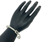 Gucci Vintage Knot Bangle 925 Sterling Silver Bracelet — view 2