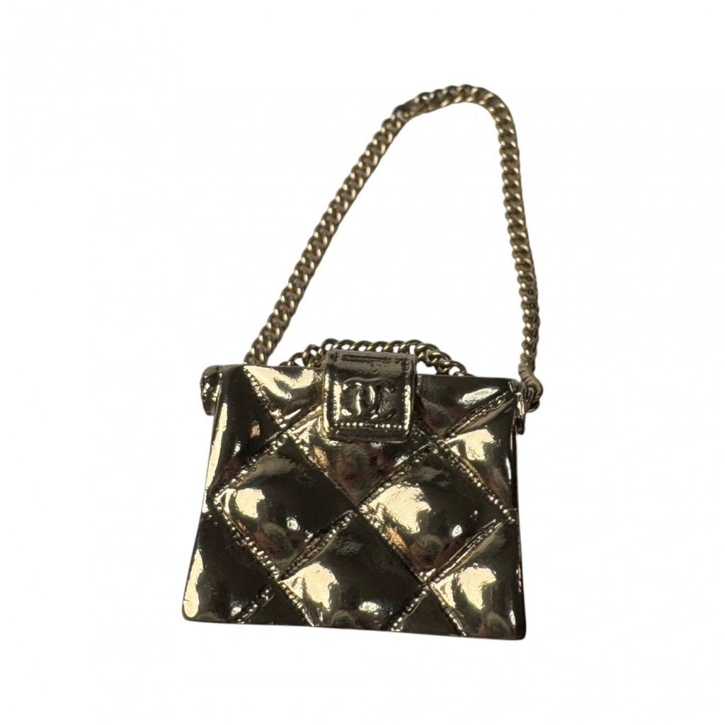 Chanel Quilted Bag Motif Brooch — view 2