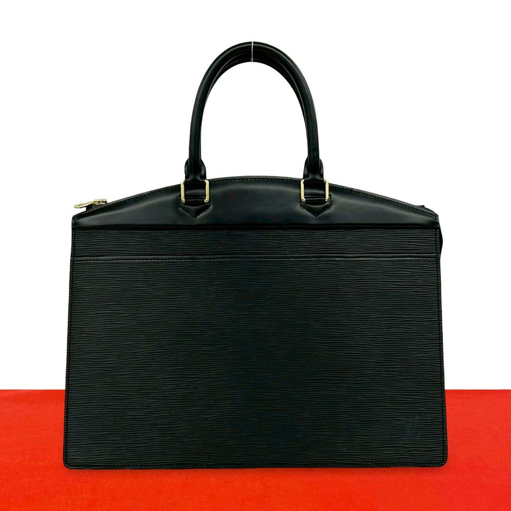 Louis Vuitton Riviera Epi Leather Tote Business Noir