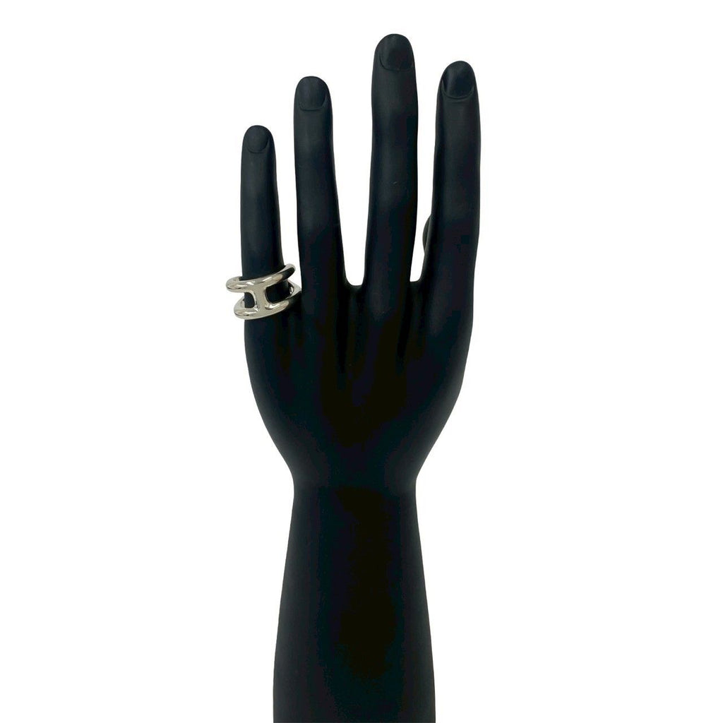 Hermes Osmose GM Ring 925 Sterling Silver — view 2
