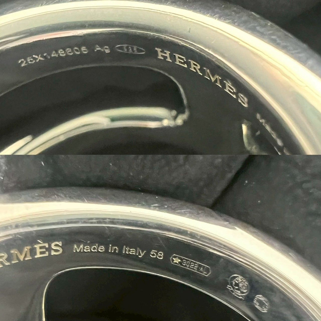 Hermes Osmose GM Ring 925 Sterling Silver — view 3