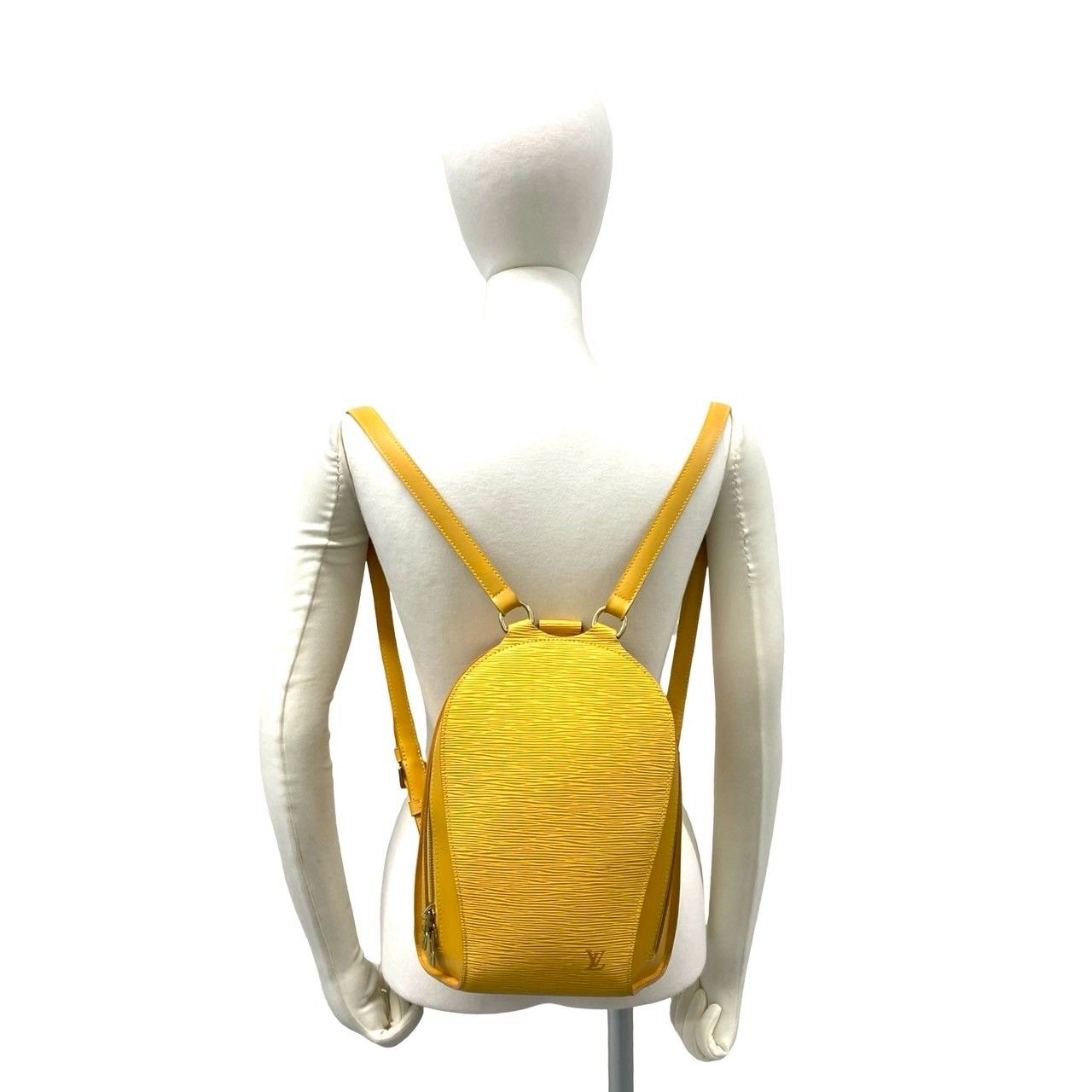 Louis Vuitton Vintage Mabillon Epi Leather Backpack Tassiri Yellow — view 2