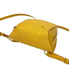 Louis Vuitton Vintage Mabillon Epi Leather Backpack Tassiri Yellow — view 8