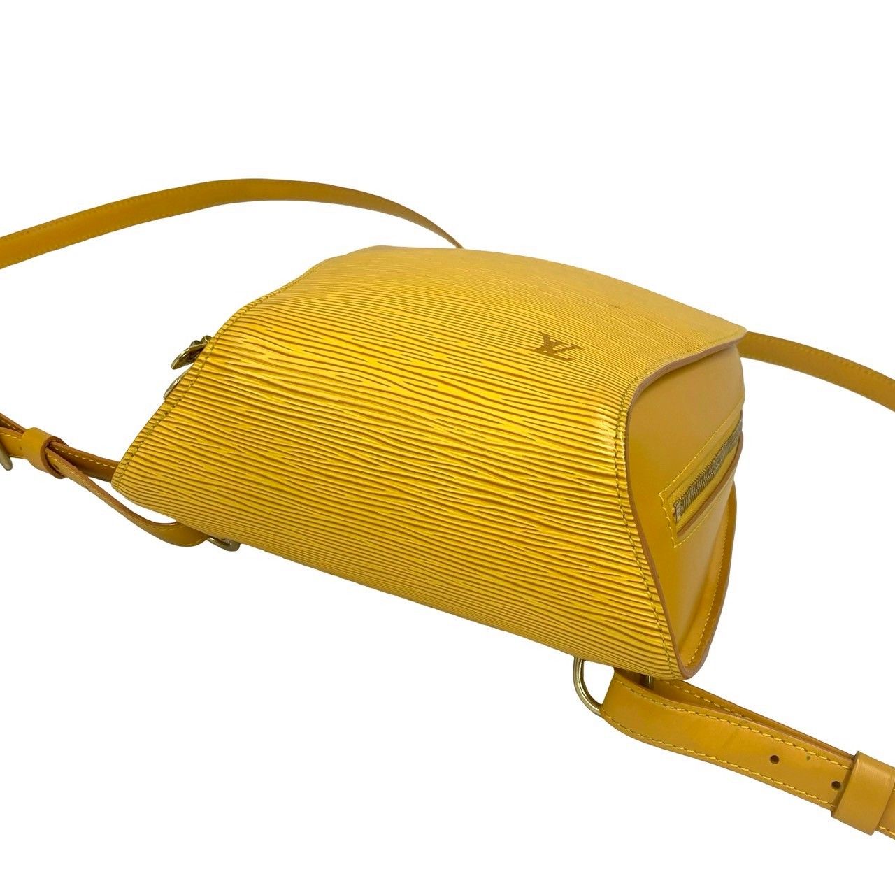 Louis Vuitton Vintage Mabillon Epi Leather Backpack Tassiri Yellow — view 8