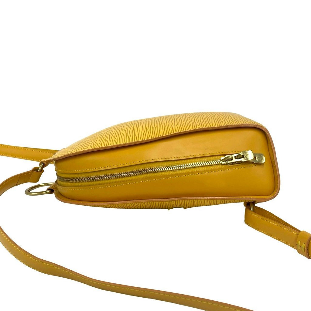 Louis Vuitton Vintage Mabillon Epi Leather Backpack Tassiri Yellow — view 5