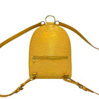 Louis Vuitton Vintage Mabillon Epi Leather Backpack Tassiri Yellow — view 3