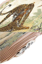 Hermes Scarf Pleats Silk Dip Dye Dip Die Jungle Love — view 4