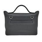 Hermes Van Quatre 29 Black Silver Togo Swift Construction Tote Hand — view 2