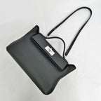 Hermes Van Quatre 29 Black Silver Togo Swift Construction Tote Hand — view 9