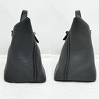 Hermes Van Quatre 29 Black Silver Togo Swift Construction Tote Hand — view 3