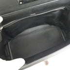 Hermes Van Quatre 29 Black Silver Togo Swift Construction Tote Hand — view 5