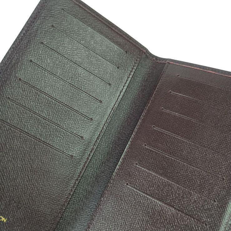 Louis Vuitton Wallet Taiga Porto 14 Cult Cles Acajou Leather Billfold — view 6